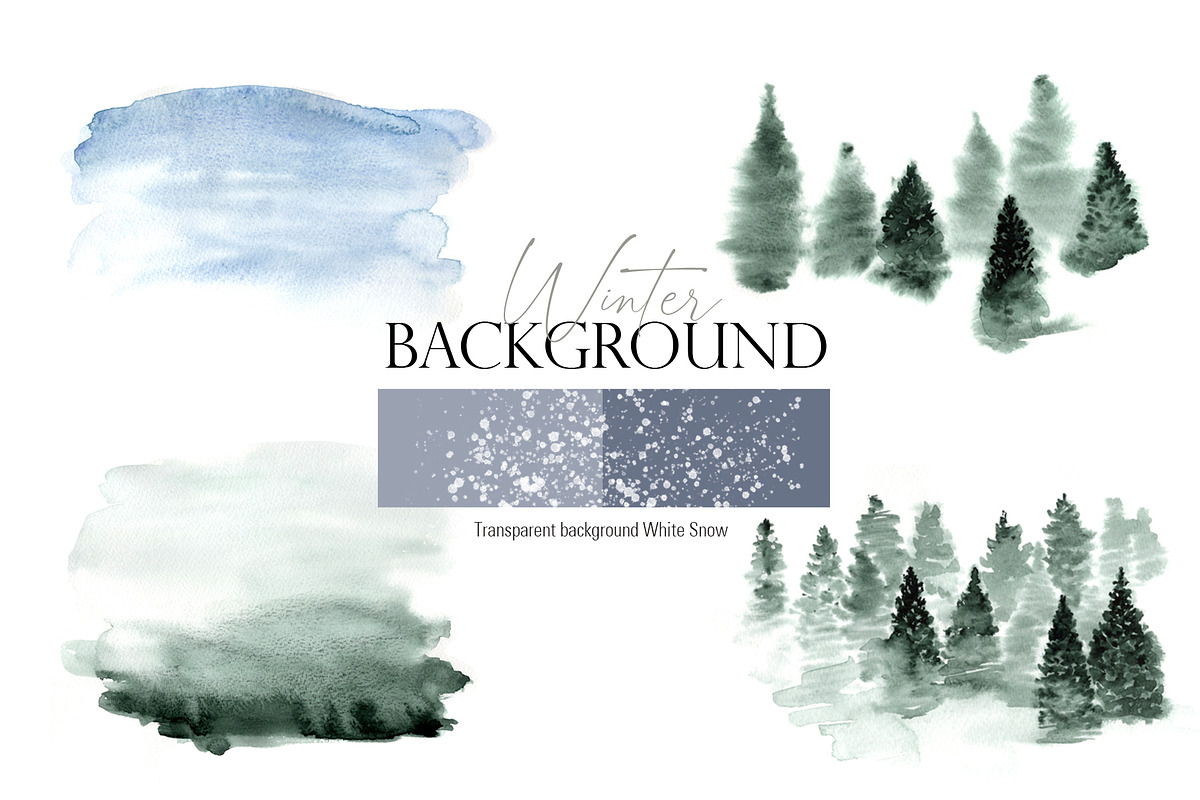 Watercolor flower - Snow flower, an Illustration by Beigetime (Photo 8 of 11)
