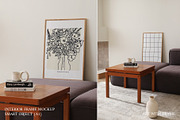Scandinavian Living Room Mockup, a Product Mockup by ArtwithFrame (Thumbnail 9 of 16)
