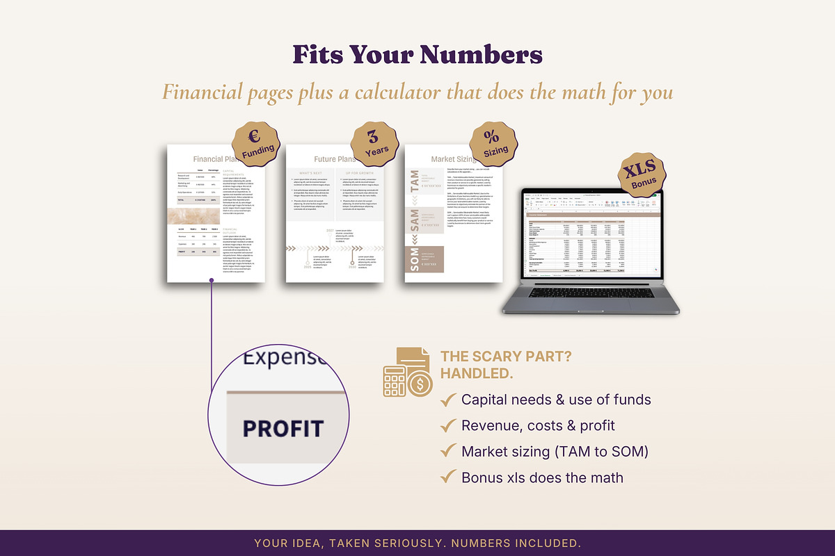 Business Plan Bundle 2 Design Packs, a Brochure Template by B2 Studio (Photo 4 of 18)