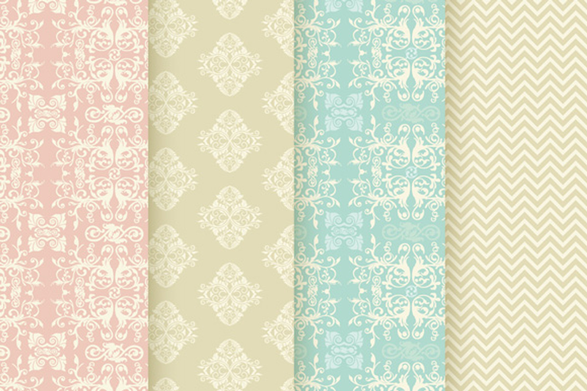12 elegant pattern and 6 frames preview 4