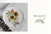 Autumn spirit Watercolor fall flower, a Decorative Illustration by Yuliya Derbisheva (Thumbnail 3 of 11)