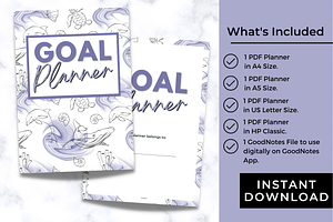 Goal Planner Bundle - Print