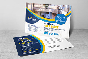 House Remodeling Postcards, a Card Template by Business Flyers