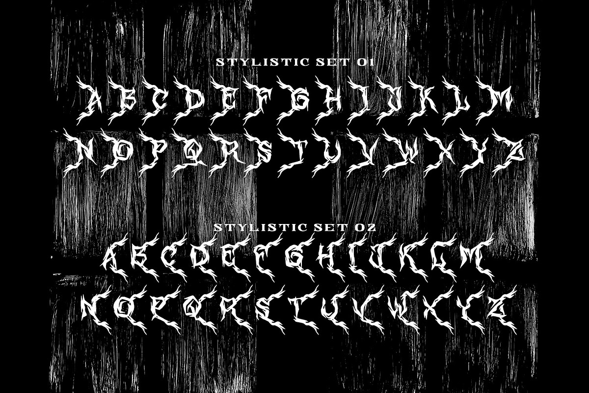 Night Scream, a Handwritten Font by Ditatype (Photo 8 of 10)