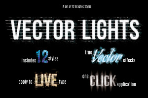 Vector Text Effect Graphic Styles V2