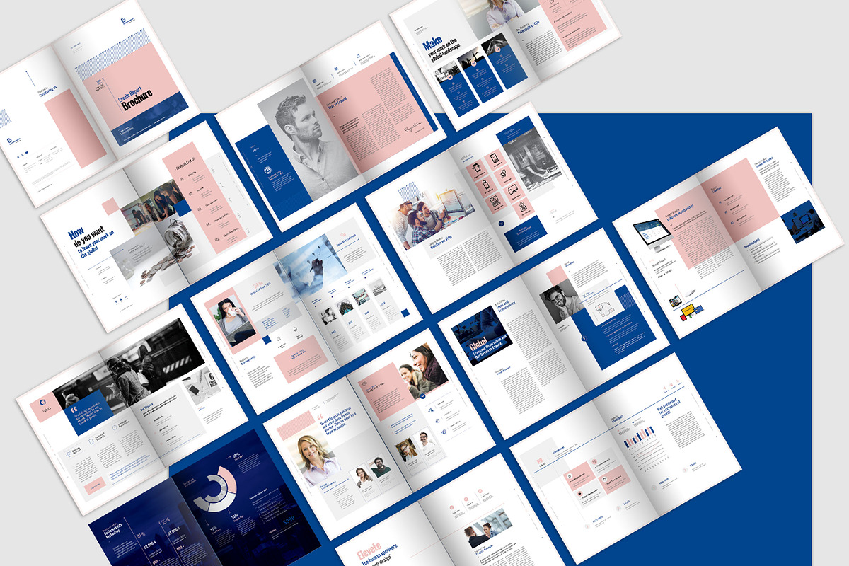 Annual Report Template, a Brochure Template by Elite_Standard (Photo 2 of 13)