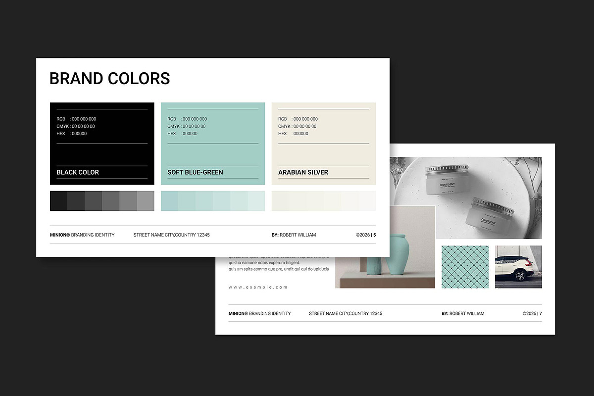 Brand Guideline Presentation, a Presentation Template by ElvinPrint (Photo 4 of 7)
