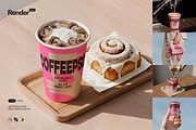 Paper Cup Mockup Set, a Packaging Mockup by Renderteam (Thumbnail 1 of 13)