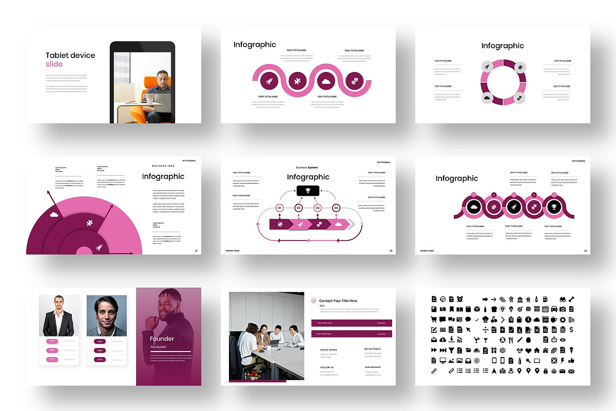 Hadin - Business Google Slide Templa, a Presentation Template by Dens Creative Studio (Photo 5 of 6)