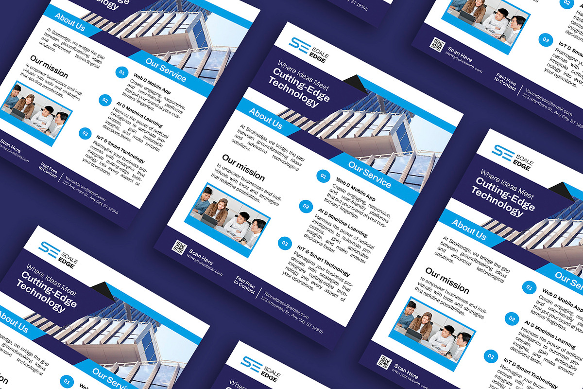 Scaleedge - Flyer, a Flyer Template by Esensifiksi.studio (Photo 3 of 3)