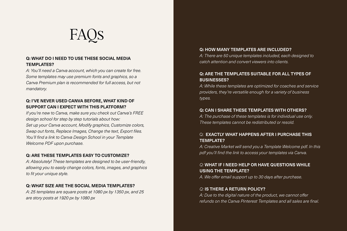Instagram Canva Templates, a Social Media Template by Glo Design Studio (Photo 9 of 10)
