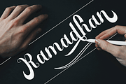 Bauthicia, a Script Font by Deniz86 (Thumbnail 4 of 4)