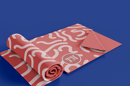 Two Towel Terry Mockup, a Household Mockup by Hubzway