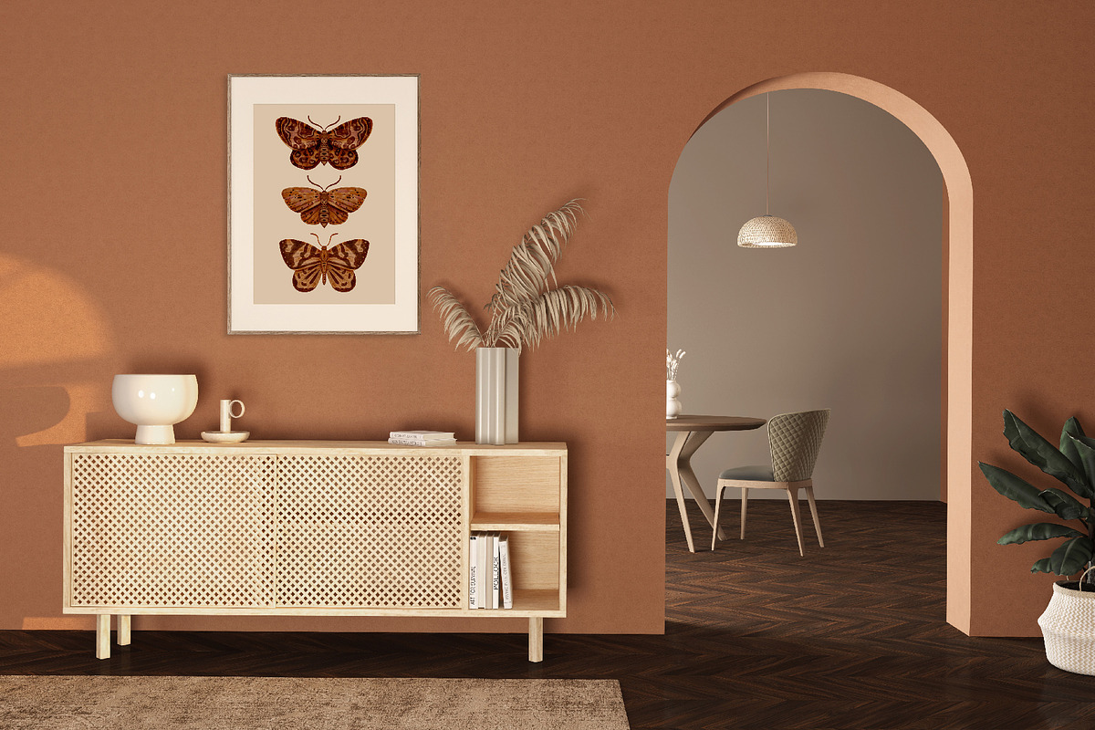Watercolor Butterflies and Moths, an Object Graphic by Tiger and Flower (Photo 16 of 17)
