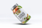 Mason Jar Mock-Up, a Packaging Mockup by DesignRushMarket (Thumbnail 5 of 8)