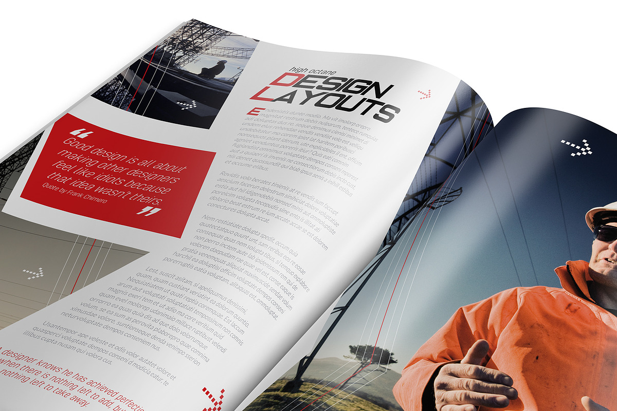 Magazine Template InDesign 15, a Magazine Template by Love Graphic Design (Photo 5 of 20)