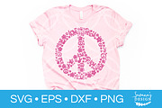 Peace Symbol SVG Peace Sign SVG, an Illustration by SavanasDesign (Thumbnail 1 of 2)