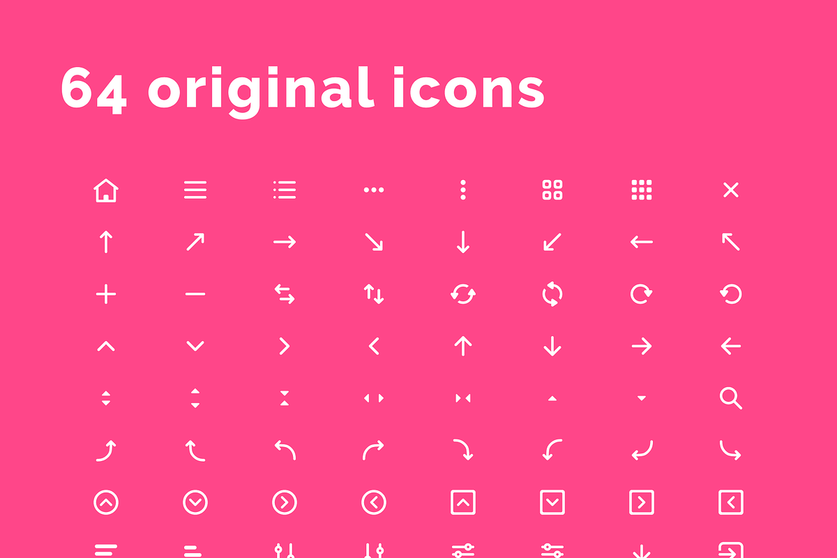 Navigation Icons Set, an Icon by Amazing Custom Icons (Photo 2 of 6)