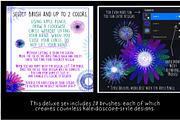 Retro Spirograph & Mandala Creator, a Brush Add-On by Willow & Wheat (Thumbnail 2 of 2)