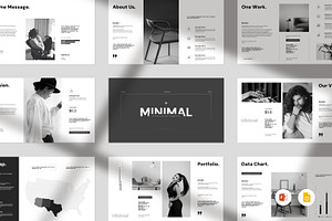 Minimal Presentation Template, a Presentation Template by PrintIdea