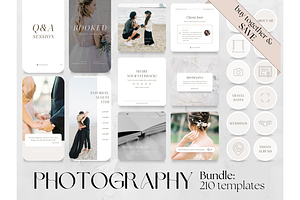 210 Photography Social Media BUNDLE