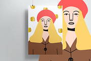 Women. Vector and raster graphics., a Person Illustration by Oliana Moroz (Thumbnail 13 of 19)