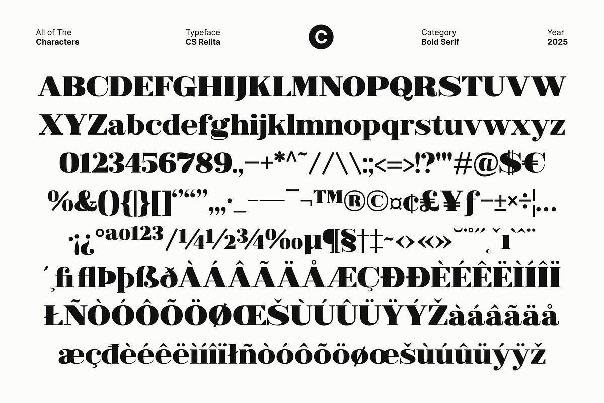 CS Relita – Retro Serif Font, a Serif Font by Craft Supply Co. (Photo 8 of 8)
