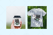 Cute Nurse Cat Clipart, an Animal Illustration by Blumensdiary (Thumbnail 4 of 6)