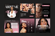 Lash Technician Instagram Template, a Social Media Template by My Template Studio (Thumbnail 6 of 21)