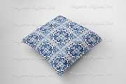 Spanish Azulejo Pattern Tile V2, a Pattern Graphic by Negarin Digital Art (Thumbnail 8 of 8)