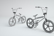 1980s Raleigh Burner BMX Bicycle, a Cars & Vehicle 3D Model by 3DTreatment (Thumbnail 5 of 25)