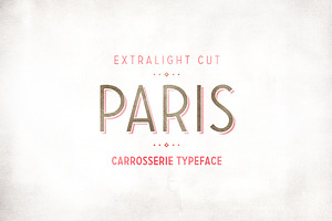 Carrosserie Typeface