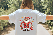 Patchwork Christmas Cute Santa Clipa, an Illustration by CrexoraLab (Thumbnail 5 of 5)