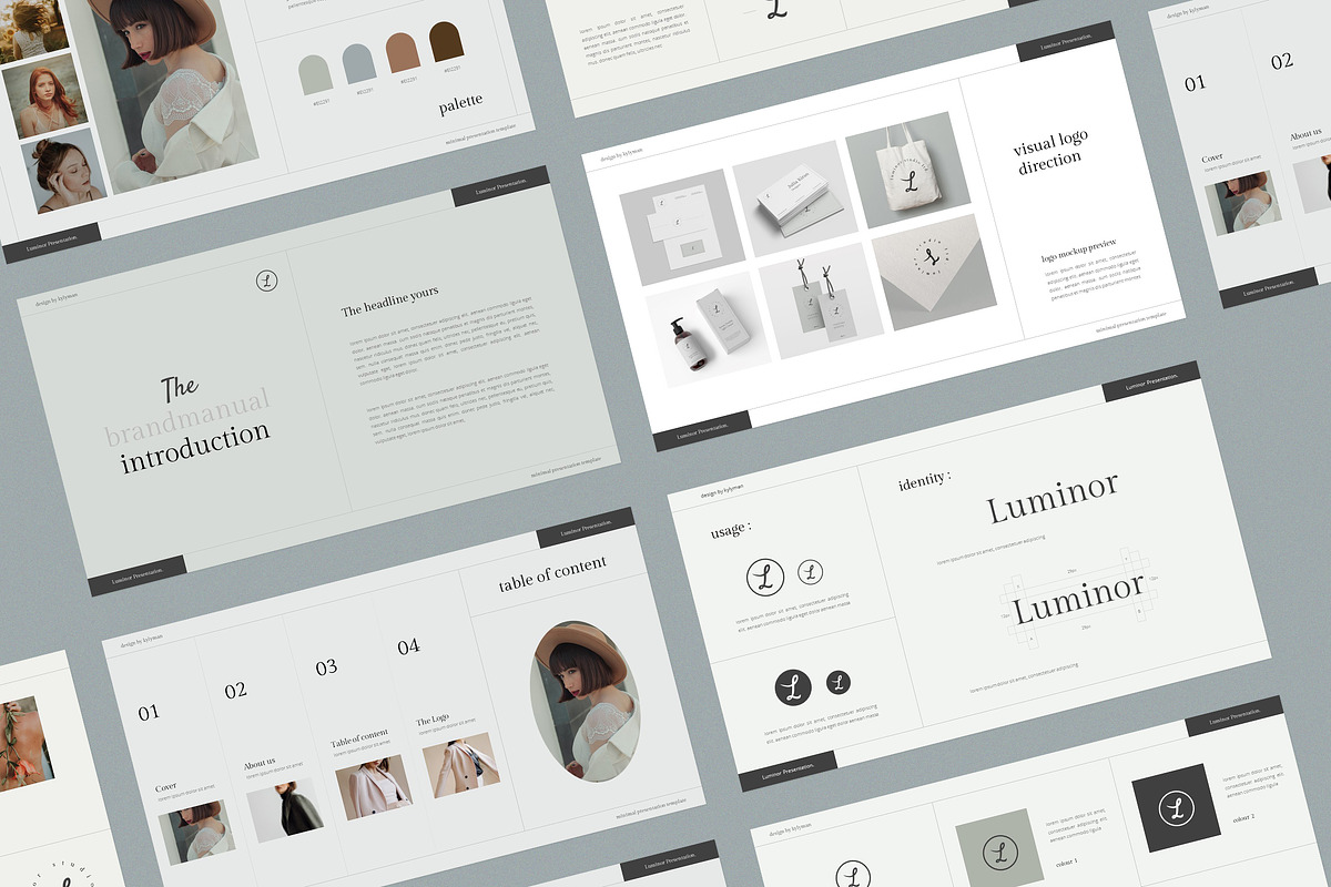 Luminor Brand - Google Slides, a Presentation Template by kylyman (Photo 1 of 8)
