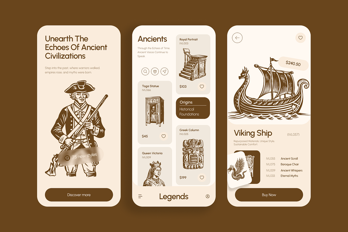 225 Vintage Heritage and History, a Person Illustration by Prosymbols (Photo 4 of 11)