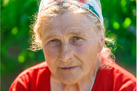 Portrait of an old woman in the, a Person Photo by yanadjana