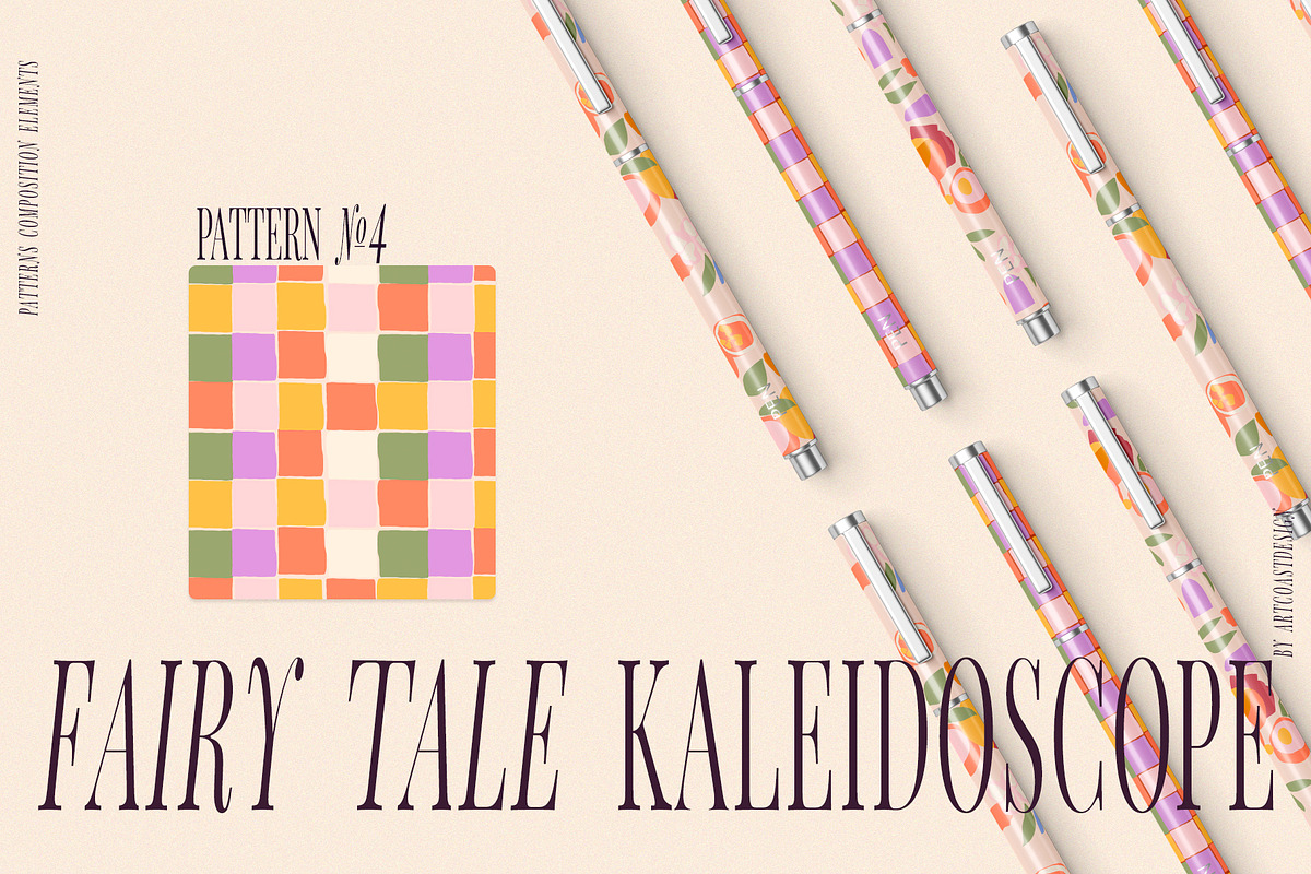 Fairy Tale Kaleidoscope Patterns, a Pattern Graphic by nadispasibenko (Photo 7 of 11)
