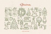Whimsical Christmas Illustrations, an Object Graphic by DesignThatMatters (Thumbnail 5 of 16)