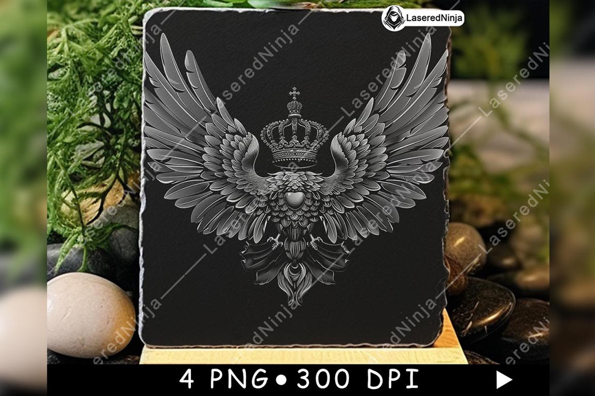 Eagle Wings Royal Crown Nobility, a Background Graphic by LaseredNinja (Photo 3 of 7)