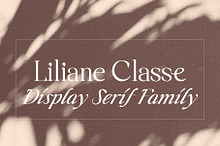 Liliane Classe Serif Font Family