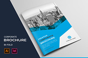 Corporate Bi-fold Brochure, a Brochure Template by design_pick (Thumbnail 1 of 4)