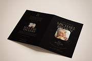 Funeral Program Template, an Invitation Template by Vynetta (Thumbnail 2 of 4)