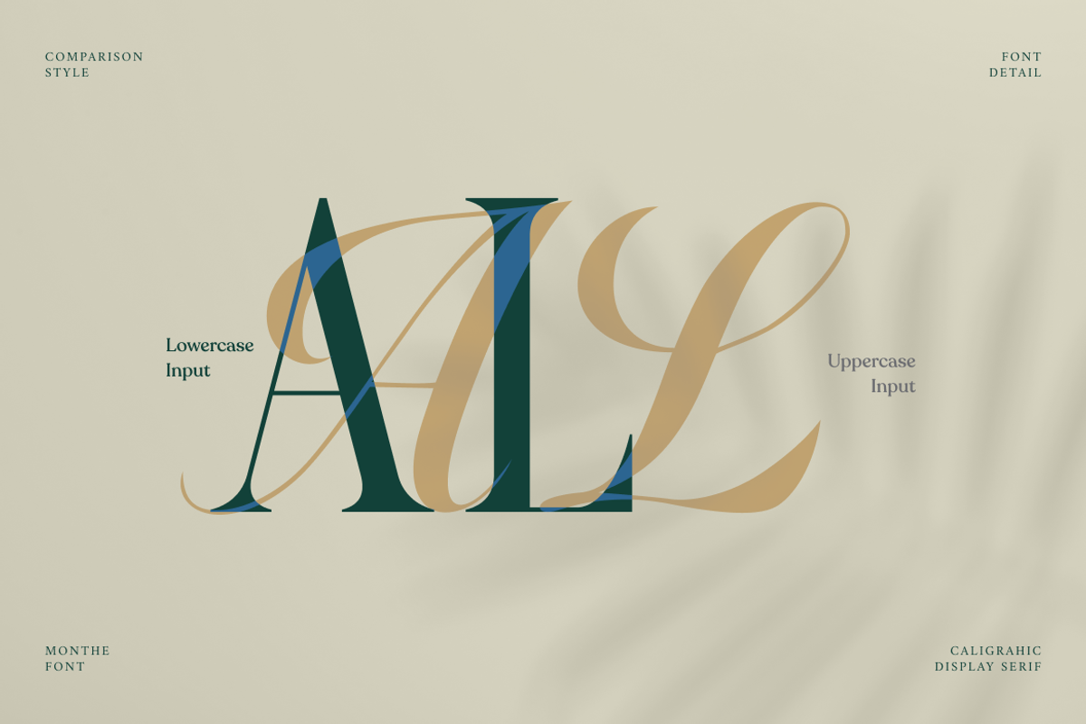 Monthe Calligraphy Serif Font, a Handwritten Font by Rasio Studio (Photo 4 of 11)