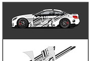 Dynamic Car Wrap Design, an Object Illustration by CarWrap design (Thumbnail 3 of 3)