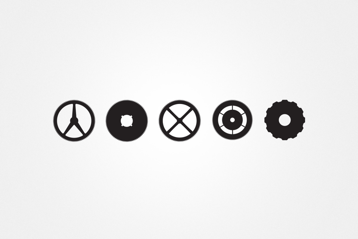 Gears - Vector Set preview 5