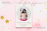 Ashley Michael Heart Wedding Script, a Script Font by Mila Garret (Thumbnail 4 of 20)