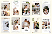 Instagram Stories Template-Wedding, a Social Media Template by zoomdesigns (Thumbnail 3 of 8)