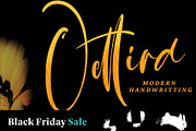 Qettira Black Friday, a Script Font by pineungtype (Thumbnail 1 of 8)