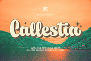 Callestia, a Script Font by Fargun Studio (Thumbnail 1 of 14)
