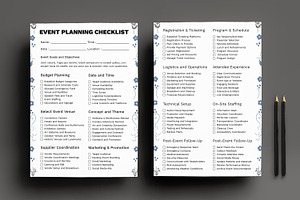 Event Planning Checklist Template